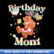 Care Bears Birthday Mom Tenderheart Bear Retro Mother's Day - Professional Grade Sublimation PNGs