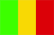 Malian Flag Sticker Self Adhesive Vinyl Mali MLI ML - C2077.png