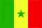 Senegalese Flag Sticker Self Adhesive Vinyl Senegal SEN SN - C2261.png