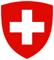 Swiss Coat of Arms Sticker Self Adhesive Vinyl Switzerland flag CHE CH - C2771.png