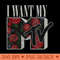 MTV I Want My MTV Floral Box  0310.jpg