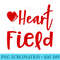 Football My Heart Is On That Field - Shirt Printing Template PNG - Limited Edition And Exclusive Designs