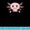 Kawaii Axolotl Back To School Pocket Pet Axolotls - PNG Download Button - Quick And Seamless Download Process