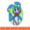 Toy Bonnie Design 2 Five Nights at Freddys - High Resolution Shirt PNG - Premium Quality PNG Artwork