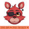 Foxy FNAF Icon - Shirt Drawing PNG - Transform Your Sublimation Creations