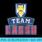 Ted Lasso Team Lasso Silhouette V2 Raglan Baseball - Transparent PNG File - Bold & Eye-catching