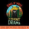 Only you can prevent drama Llama Camping Vintage Funny - Unique PNG Artwork - Versatile And Customizable Designs