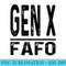 Funny Gen X FAFO Humor Gen Xer Saying Generation X Retro - PNG design assets - Add a Festive Touch to Every Day