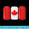 Patriotic Beer Cans Canada w Canadian Flag - High Quality PNG Download - Fashionable and Fearless