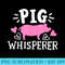 Pig Pig Whisperer - Transparent PNG Clipart - Revolutionize Your Designs
