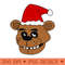 Five Nights At Freddys Inspired Santa Claus FNAF Freddy Fazbear - PNG Graphics Download - Bring Your Designs to Life