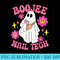 Halloween Ghost Boojee Nail Technician Tech Cute Halloween - Mug Sublimation PNG - Create with Confidence