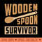 Wooden Spoon Survivor - Printable PNG Images - Eco Friendly And Sustainable