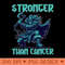 Stronger Than Cancer distressed - PNG Graphics - Versatile And Customizable Designs