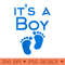 s Team boy Its a boy Gender reveal Baby shower party - High Quality PNG download - Stunning Sublimation Graphics