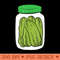 Glass Of Pickles Dill Pickles Pickles Jar Love Pickles - High Resolution PNG image download - Bring Your Designs to Life