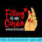 Filling Is My Cardio Cute Nail Tech - PNG Graphics - Lifetime Access To Purchased Files