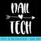 Cute nail tech gift nail technician - Digital PNG Downloads - Enhance Your Apparel with Stunning Detail