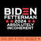 Biden Fetterman - Digital PNG Downloads - Enhance Your Apparel with Stunning Detail