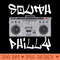 South Philly Boom Box Graffiti Lettering - PNG graphics - Bring Your Designs to Life