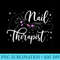 Nail Therapist Nail Tech Nail Technician Nail Artist - Modern PNG designs - Perfect for Personalization