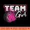 Gender Reveal Team Girl Burnouts Baby Shower Party Idea Premium - Digital PNG Artwork - Perfect for Sublimation Mastery