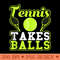 Tennis Take Balls Graphic Tennis Ball - PNG Art Files - Versatile And Customizable Designs