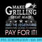 Make Grilling Great Again Trump BBQ Pit Master Grill - Download PNG Pictures - Premium Quality PNG Artwork