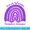 Rainbow Sarcoidosis Warrior Unbreakable Purple Awareness - Download High Resolution PNG - Bold & Eye-catching