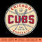 Chicago Cubs Crossed Bats - PNG image download - Spice Up Your Sublimation Projects