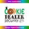 Scout Cookie Dealer Security Cookie Girl Troop Leader - Luxe Sublimation PNG Download - Rapidly Innovate Your Artistic Vision