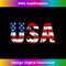 USA Patriotic American Flag For Men Women Kids Boys Girls US - Instant Sublimation Digital Download