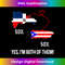 Half Puerto Rican Half Dominican Flag Map Combined PR RD - Sublimation-Optimized PNG File - Striking & Memorable Impressions