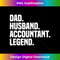 Dad Husband Accountant Legend Accounting Tax Accountant - Minimalist Sublimation Digital File - Enhance Your Art with a Dash of Spice