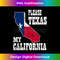 Please Texas My California Republican Conservative Flag Gift - PNG Transparent Digital Download File for Sublimation