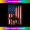(Print on Back) vintage usa american flag cowboy Rodeo - Instant Sublimation Digital Download