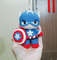 PDF File Avengers Marvel Amigurumi Crochet Pattern - Captain America Keychain (US terms) 5.jpg