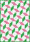 2. Geometric Pink Banana - throw crochet pattern