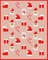 2. Pink Christmas throw crochet pattern