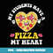 Womens My Students Have a Pizza Of My Heart Teacher Valentine's Day - Digital Sublimation Download File