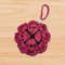 crochet flower keychain pattern