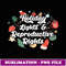 Holidays Lights & Reproductive Rights Holiday Lover Women - High-Resolution PNG Sublimation File