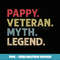 Pappy Veteran Myth Legend - Creative Sublimation PNG Download