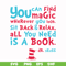 DR00019-You can find magic wherever you look sit back & relax all you need is a book svg, png, dxf, eps file DR00019.jpg