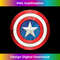 Marvel Comics Retro Classic Captain America Shield Costume - Retro PNG Sublimation Digital Download