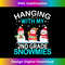 Hanging With My 2nd Grade Snowmies Teacher School Christmas - Aesthetic Sublimation Digital File