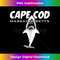 Cape Cod Massachusetts - Cape Cod Shark - Creative Sublimation PNG Download