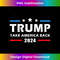 Trump 2024 Take America Back Election Patriotic Second Term 1 - Unique Sublimation PNG Download