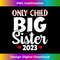 Only Child Expires 2023 Promoted to Big Sister Announcement 1 - Instant PNG Sublimation Download