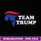Team Trump Football Parody Trump Funny Republican Gift - Sublimation-Ready PNG File